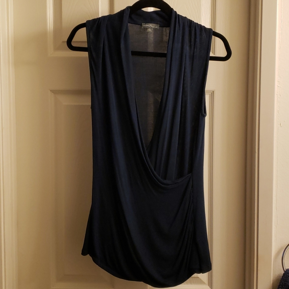 Market & Spruce wrap top